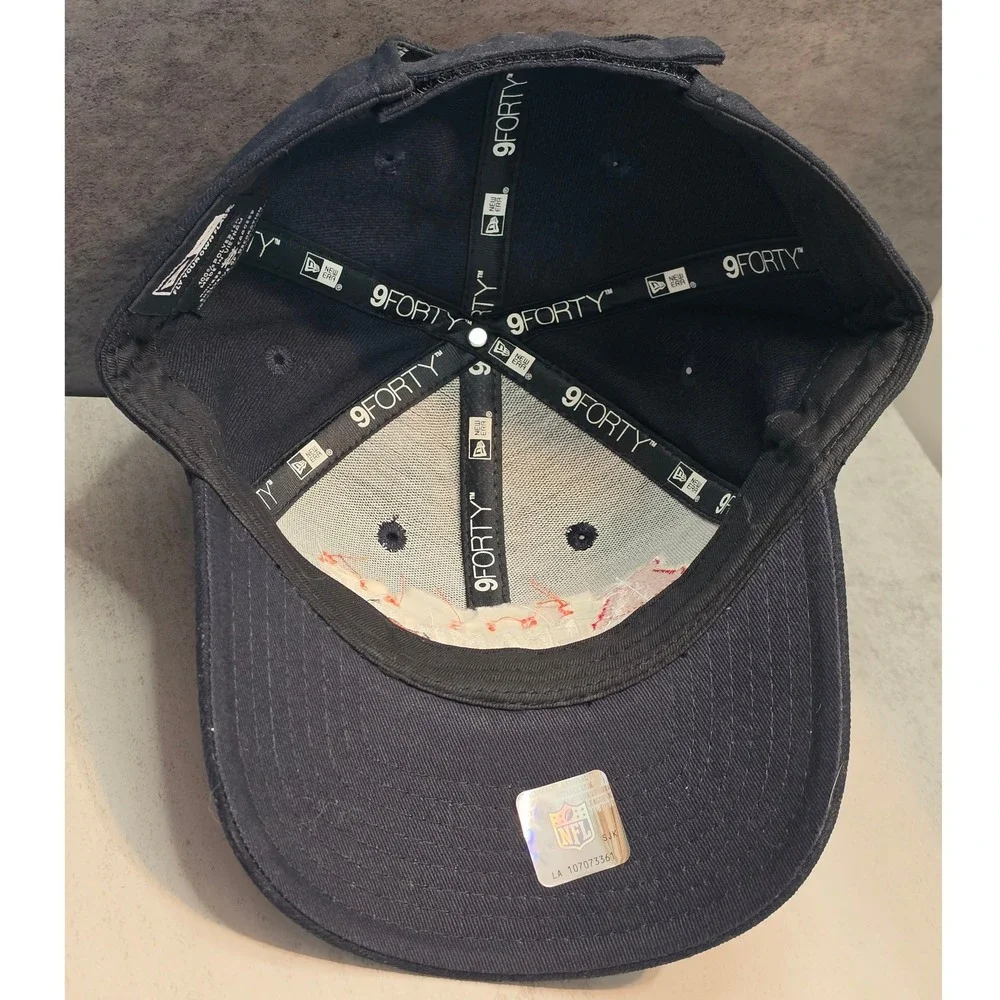 New Era 9FORTY Denver Broncos 2013 AFC Champions Hat Mens Navy Blue NFL Cap